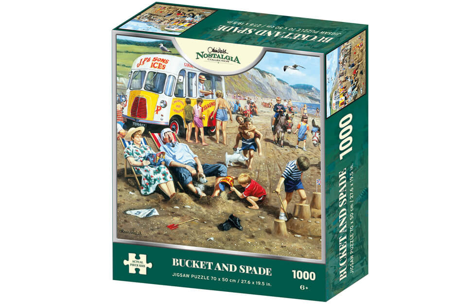 Kidicraft Bucket & Spade Puzzel 1000 Stukjes