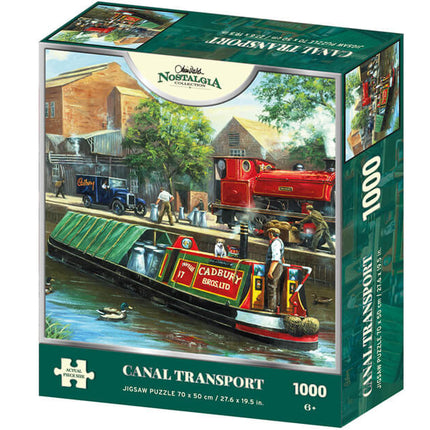 Kidicraft Canal Transport Puzzel 1000 Stukjes