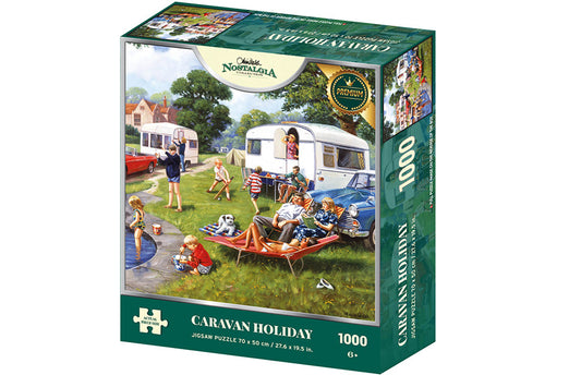 Kidicraft Caravan Holiday Puzzel 1000 Stukjes