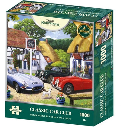 Kidicraft Classic Car Club Puzzel 1000 Stukjes