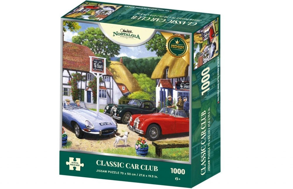 Kidicraft Classic Car Club Puzzel 1000 Stukjes