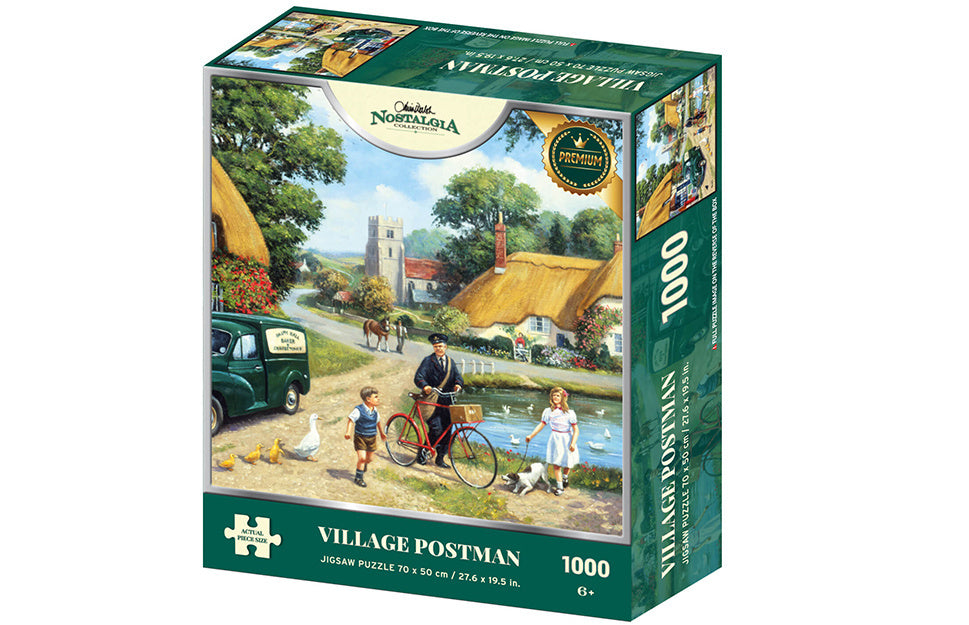 Kidicraft Village Postman Puzzel 1000 Stukjes