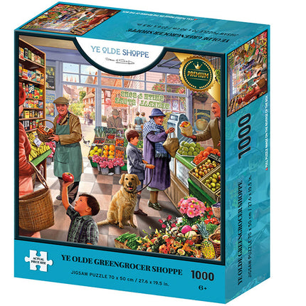 Kidicraft Ye Olde Greengrocer Shoppe Puzzel 1000 Stukjes