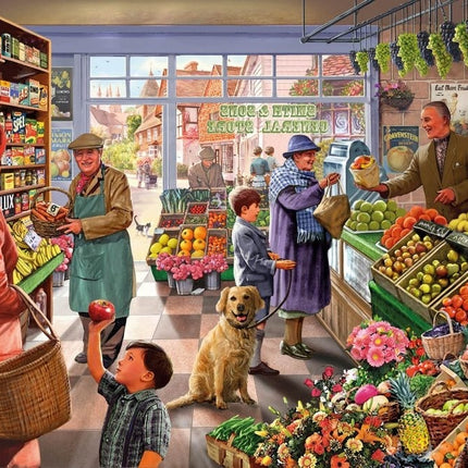 Kidicraft Ye Olde Greengrocer Shoppe Puzzel 1000 Stukjes