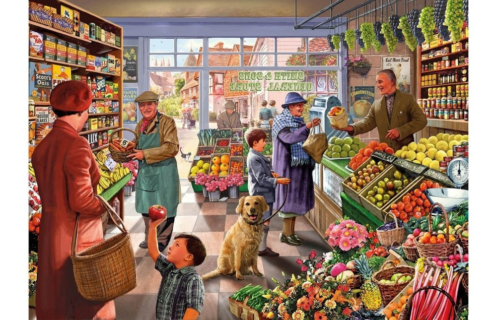 Kidicraft Ye Olde Greengrocer Shoppe Puzzel 1000 Stukjes