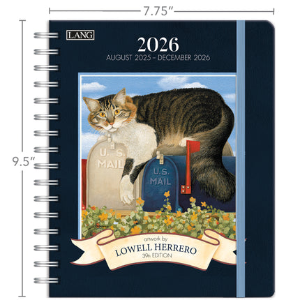 LANG American Cat Deluxe Planner 2026