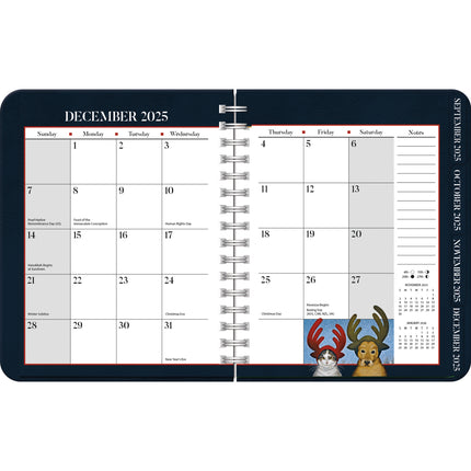 LANG American Cat Deluxe Planner 2026