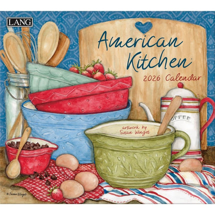 LANG American Kitchen Kalender 2026