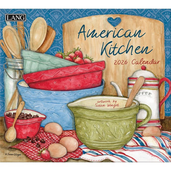 LANG American Kitchen Kalender 2026