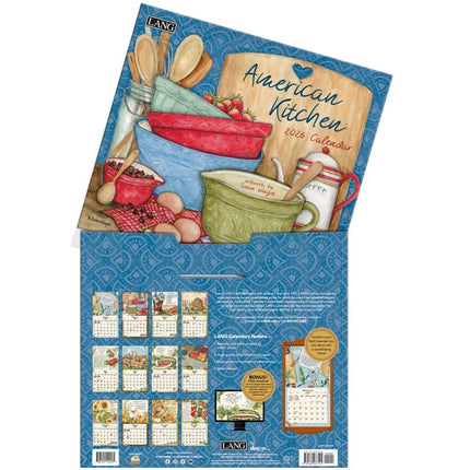 LANG American Kitchen Kalender 2026