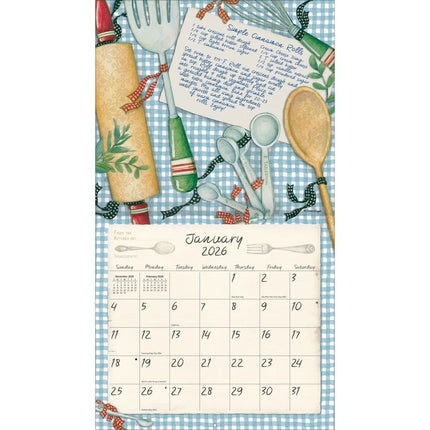 LANG American Kitchen Kalender 2026