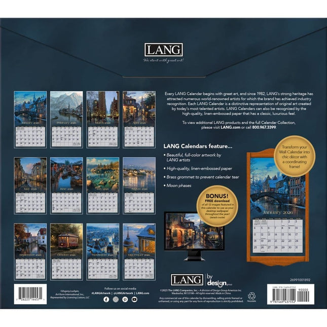 LANG Around the World Kalender 2026