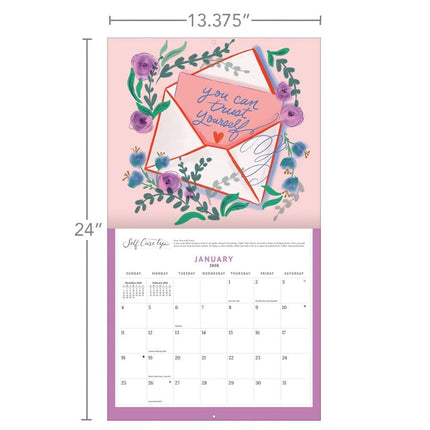 LANG Be Gentle with Yourself Kalender 2026