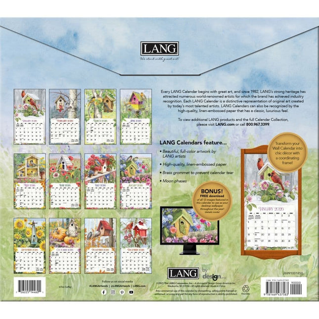 LANG Birdhouses Kalender 2026