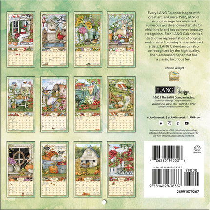 LANG Bountiful Blessings Mini Kalender 2026