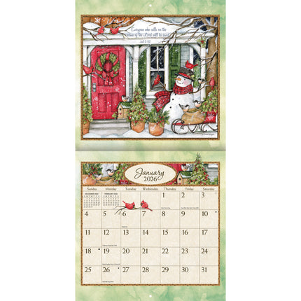 LANG Bountiful Blessings Mini Kalender 2026