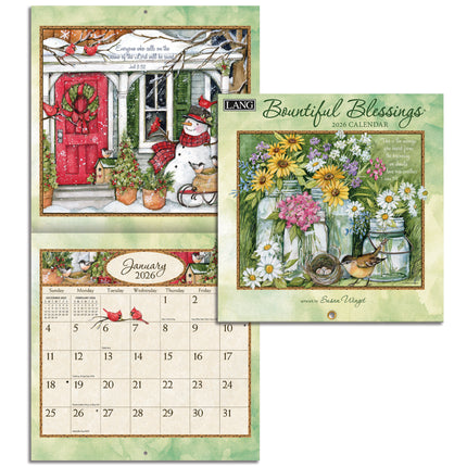 LANG Bountiful Blessings Mini Kalender 2026