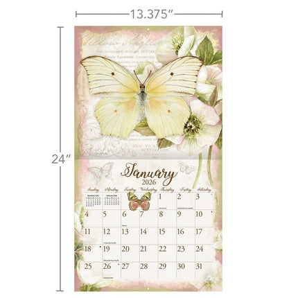 LANG Butterflies Kalender 2026