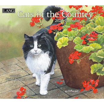 LANG Cats in the Country Kalender 2026