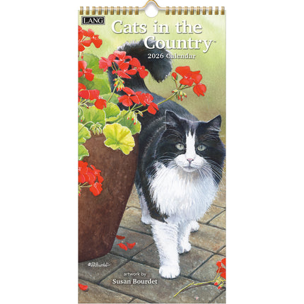 LANG Cats in the Country Kalender 2026 Small