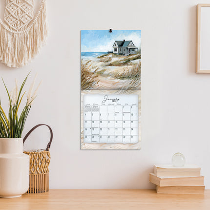 LANG Coastal Shores Mini Kalender 2026