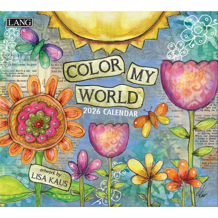 LANG Color my World Kalender 2026