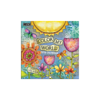 LANG Color my World Mini Kalender 2026