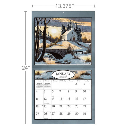 LANG Country Churches Kalender 2026