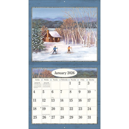 LANG Country Living Kalender 2026