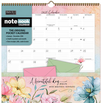 LANG Country Pleasures Note Nook Kalender 2025