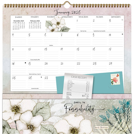 LANG Country Pleasures Note Nook Kalender 2025