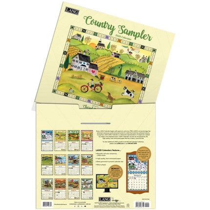 LANG Country Sampler Kalender 2026