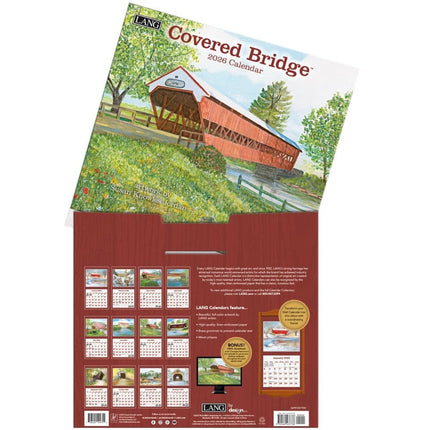 LANG Covered Bridge Kalender 2026