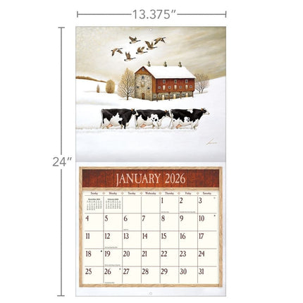 LANG Cows Cows Cows Kalender 2026