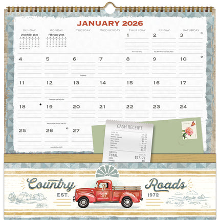 LANG Farm Fresh Note Nook Kalender 2026