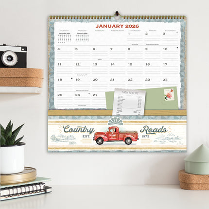 LANG Farm Fresh Note Nook Kalender 2026