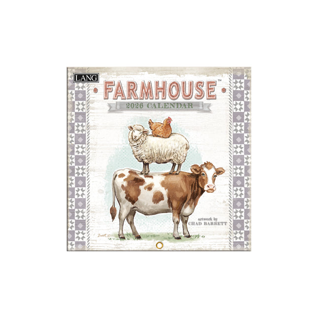 LANG Farmhouse Mini Kalender 2026