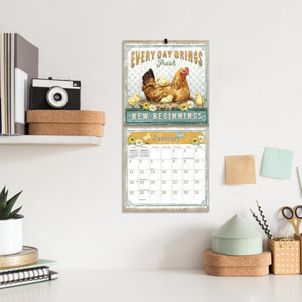 LANG Farmhouse Mini Kalender 2026