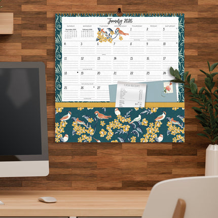 LANG Flora en Fauna Pocket Note Nook Kalender 2026