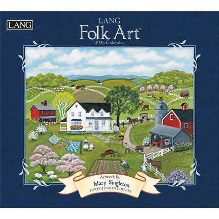 LANG Folk Art Kalender 2026