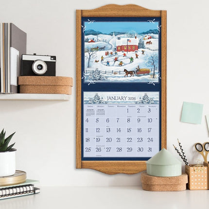 LANG Folk Art Kalender 2026