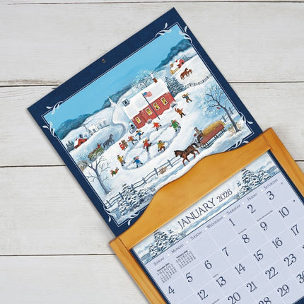 LANG Folk Art Kalender 2026