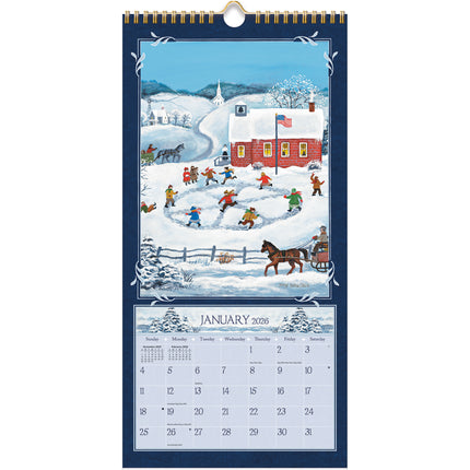 LANG Folk Art Kalender 2026 Small