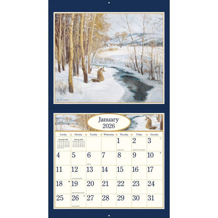 LANG Four Seasons Kalender 2026