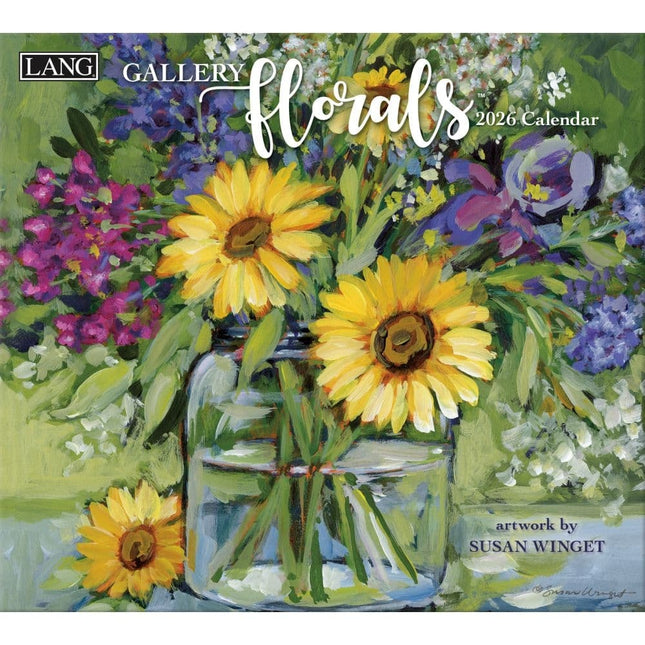 LANG Gallery Florals Kalender 2026