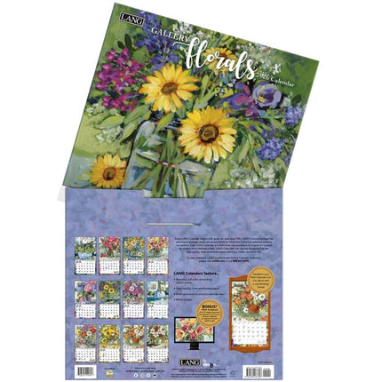 LANG Gallery Florals Kalender 2026