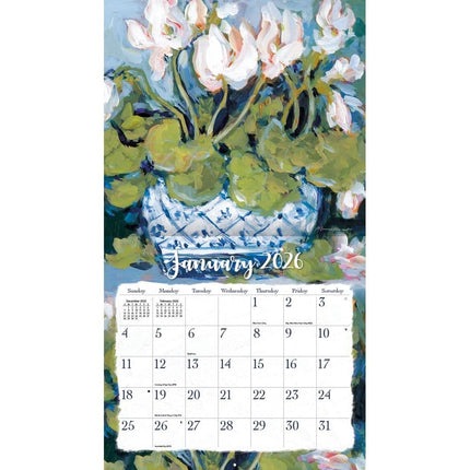 LANG Gallery Florals Kalender 2026