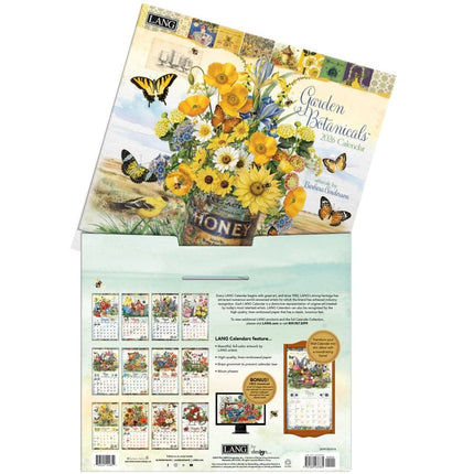 LANG Garden Botanicals Kalender 2026