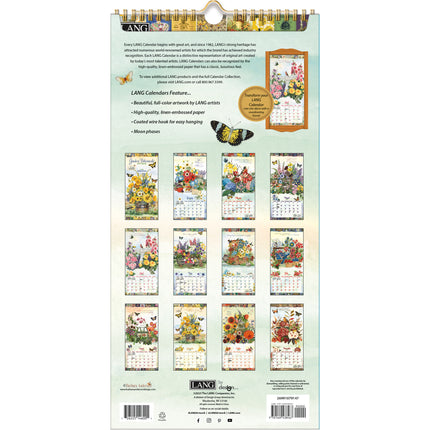 LANG Garden Botanicals Kalender 2026 Small