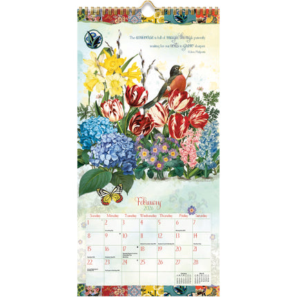 LANG Garden Botanicals Kalender 2026 Small